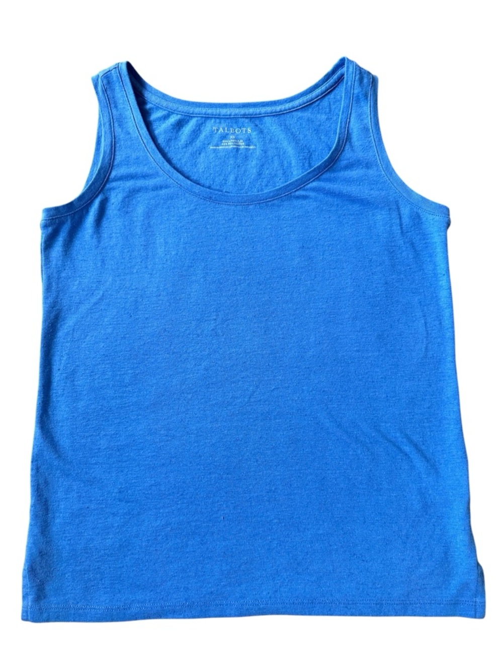 Talbots LINEN BLEND TANK XS